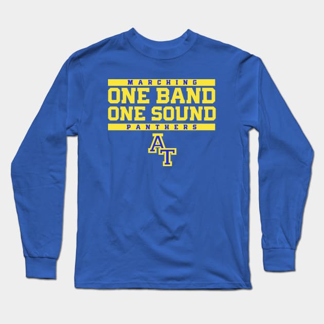 Atlanta A&T One Band One Sound Long Sleeve T-Shirt by PopCultureShirts